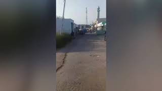 Azaan in Azad Kashmir Pakistan.  Short drive through Khadimabad bazaar.