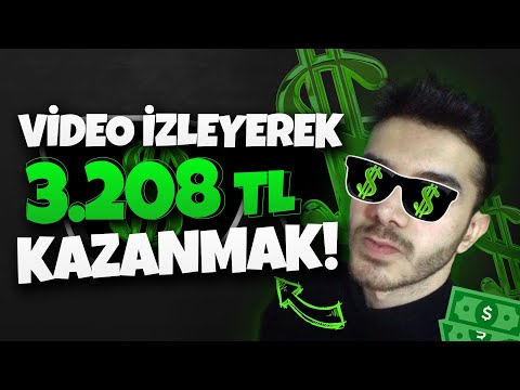 VİDEO İZLEYEREK GÜNDE 12 DAKİKADA 111$/(3.208TL) PARA KAZAN! - İnternetten Para Kazanma | Para Kazan