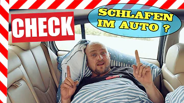 Wo am besten im Auto schlafen?