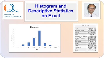 Histogram and Descriptive Statistics on Excel