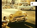 1950s Drive in Diner, Hamburgers, Americana, Rare Color Home Movie Footage