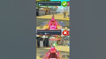 ✅ Best Hit Effects Zooms as the Distance Change settings in CODM BR 🔥💯 Codmobile  #shorts #codmbr