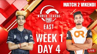 [HINDI] W1D4 - PMWL EAST - Super Weekend | PUBG MOBILE World League Season Zero (2020)