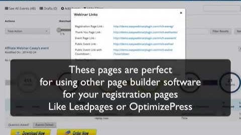 Webinar Services (EasyWebinar for Doing Live, Automated Evergreen and Hybrid Events)