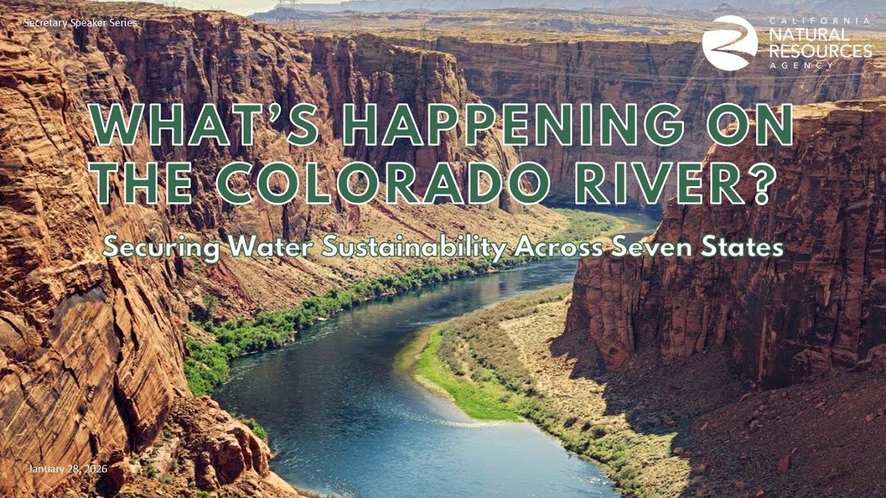 What’s Happening on the Colorado River? Securing Water Sustainability across Seven States