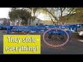 Thieves steal, strip and abandon two chassis in LA