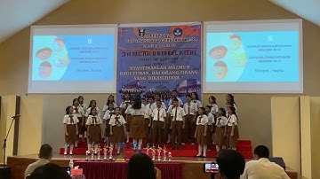 Fesparawi X tingkat SMP: SMP Tunas Muda Berkarya Batam - Lihatlah Alam yang indah