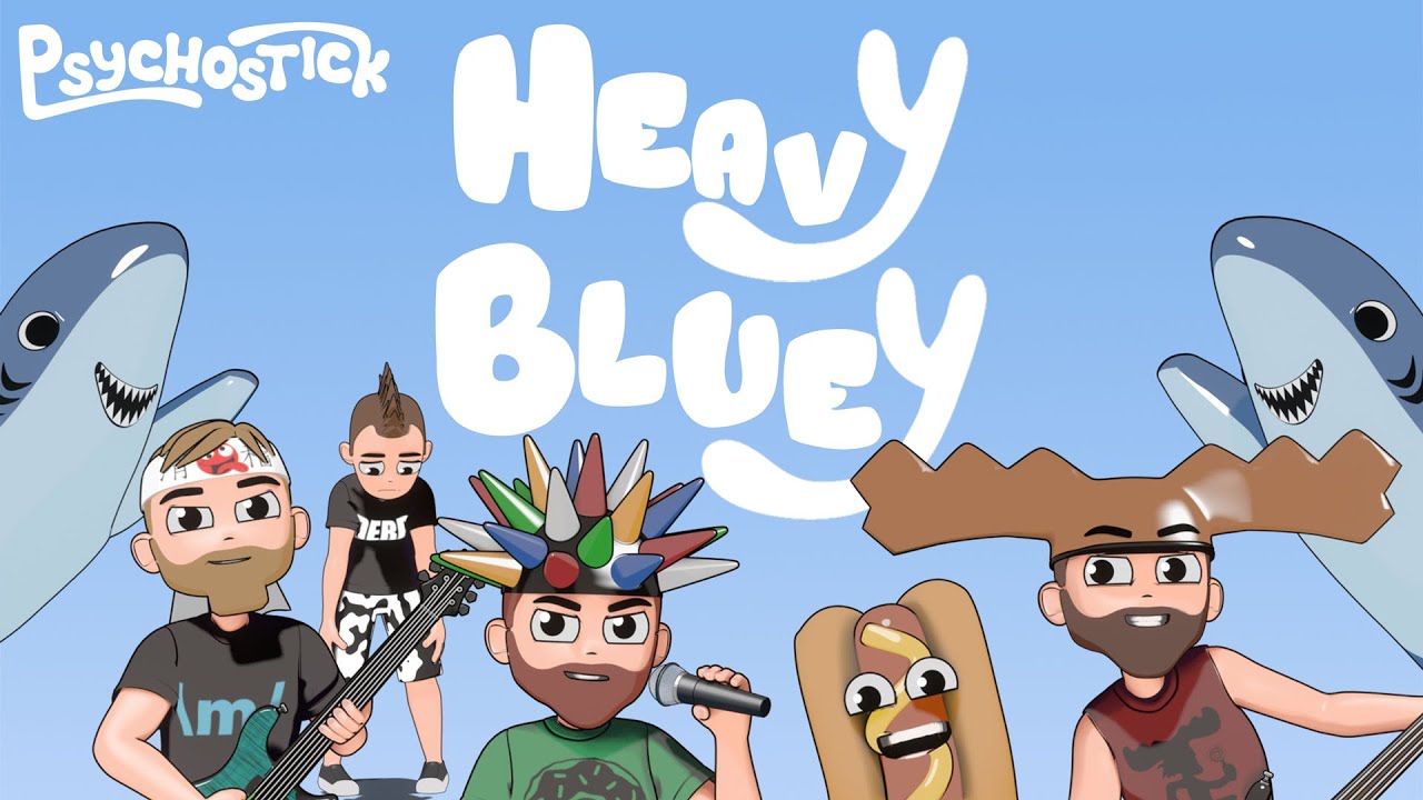 ⁣Psychostick - Heavy Bluey Parody