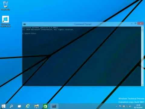 Windows 10 Command