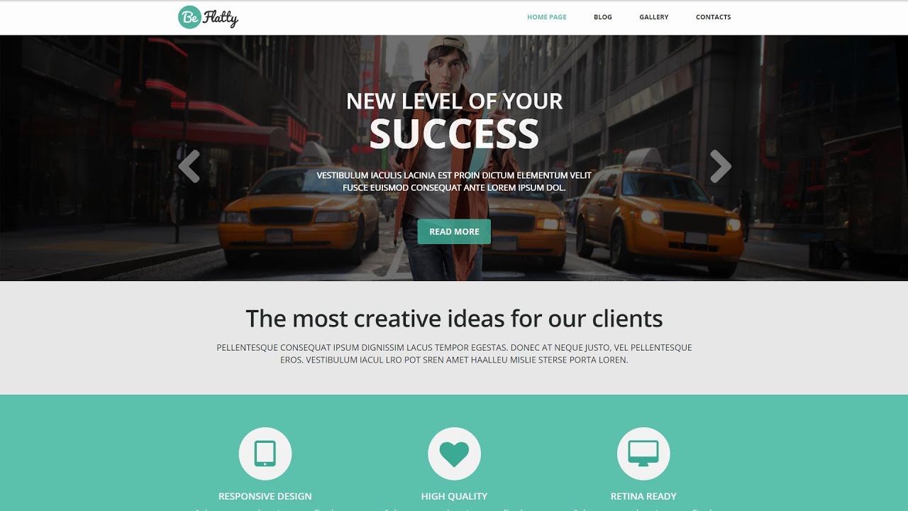 Creative Project WordPress Theme by WT Website Template - 52039 - YouTube