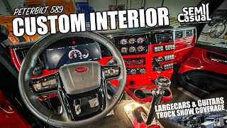 Peterbilt 589 custom interior is complete!!