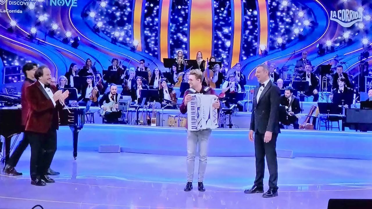 La Corrida 2025 - Finalissima - esibizione di Giuseppe Di Rollo e Il volo del calabrone