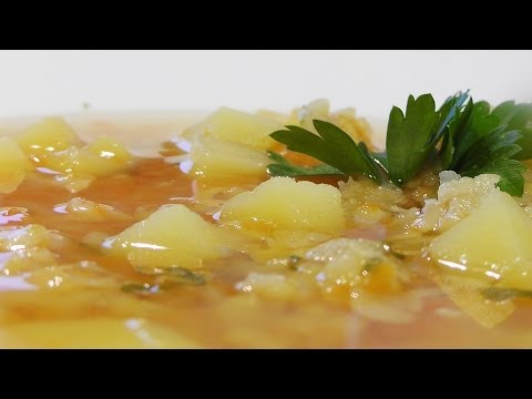 Видео рецепт Гороховый суп на воде