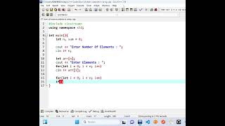№ 0607 - SUM OF EVEN NUMBERS IN ARRAY 