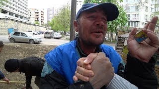 Punched By Moldova's Toughest Bomzh