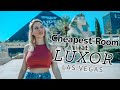 Cheapest Room at LUXOR Las Vegas | Staying in the Pyramid: Pool, Room, Food & Happy Hour Review