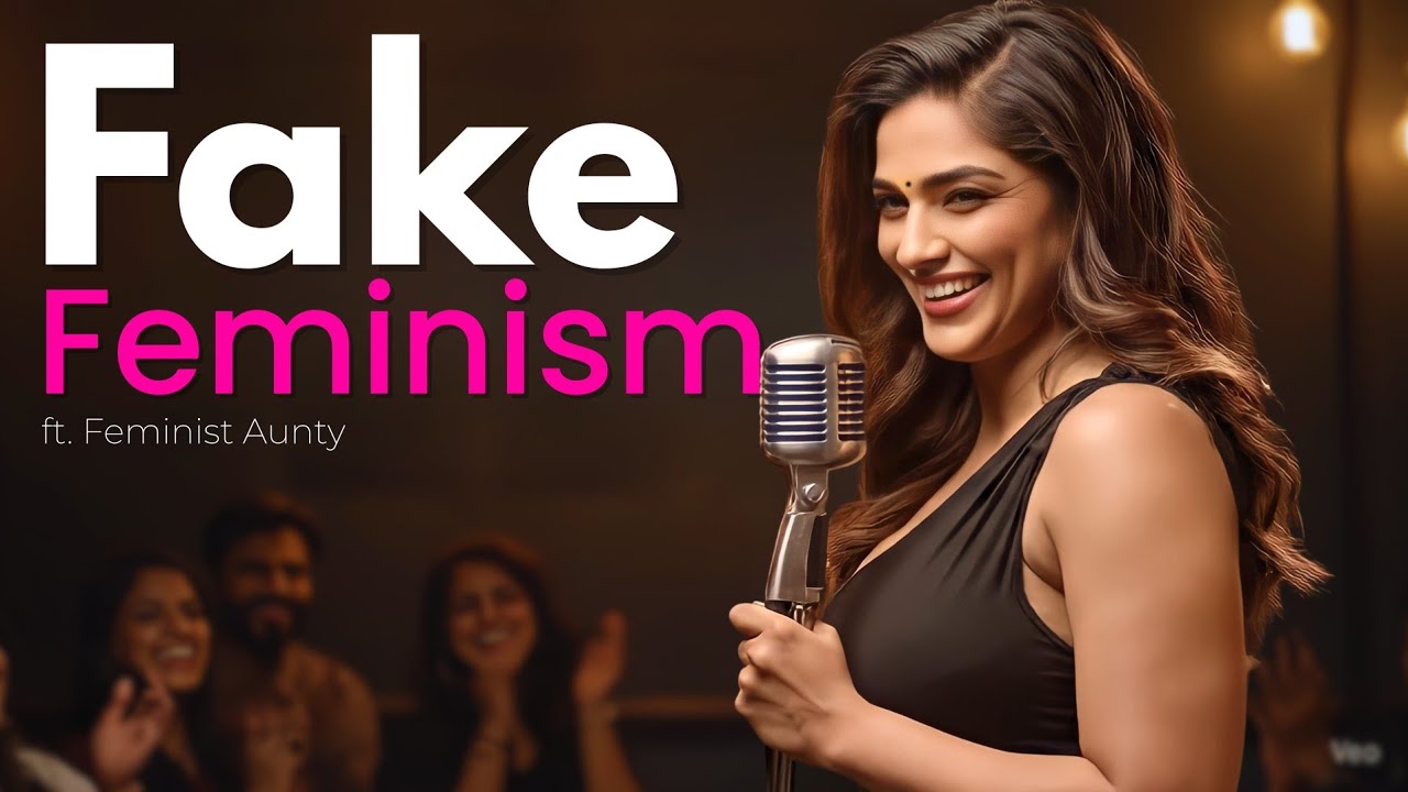 Fake Feminism EXPOSED 🤯 | Feminist Aunty Roast Double Standards | Stand Up Comedy 