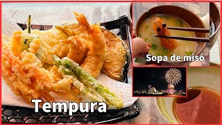 【La comida japonesa 】Tempura. Es un plato muy típico de Japón . Sopa de miso.  conocimiento de japón by Cocina de Miki 589 views 10 months ago 17 minutes