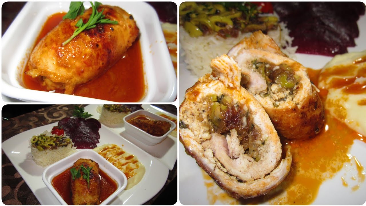 بوري بقوام رااائع مع صلصة مرافقة بشرائح الدجاج المحشية 🇩🇿