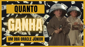 Quanto ganha um DBA Júnior?