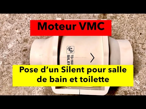 Vidéo: Ventilateur de conduit silencieux (150 mm) pour évacuation