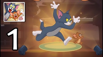 Tom and Jerry: Chase - Gameplay Wakthrough Part 1 (iOS, Android)