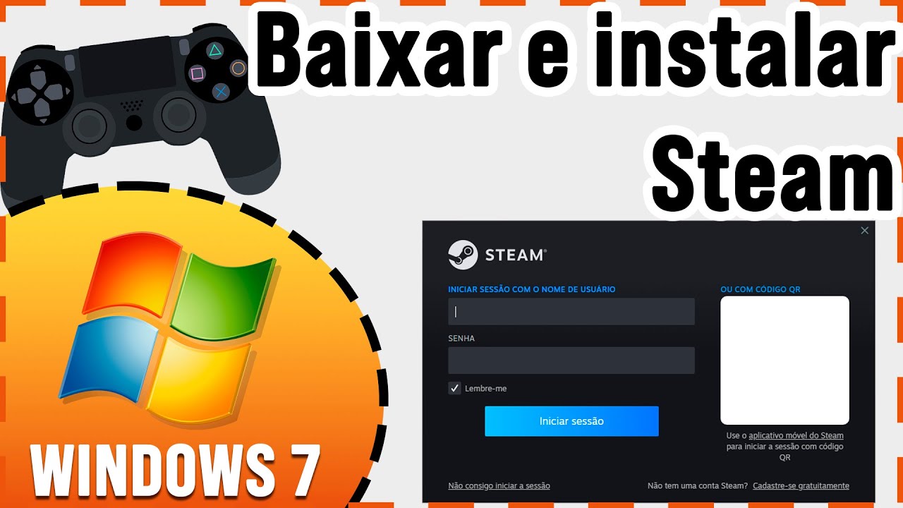 Instalando Steam no Windows 7 em 2023 