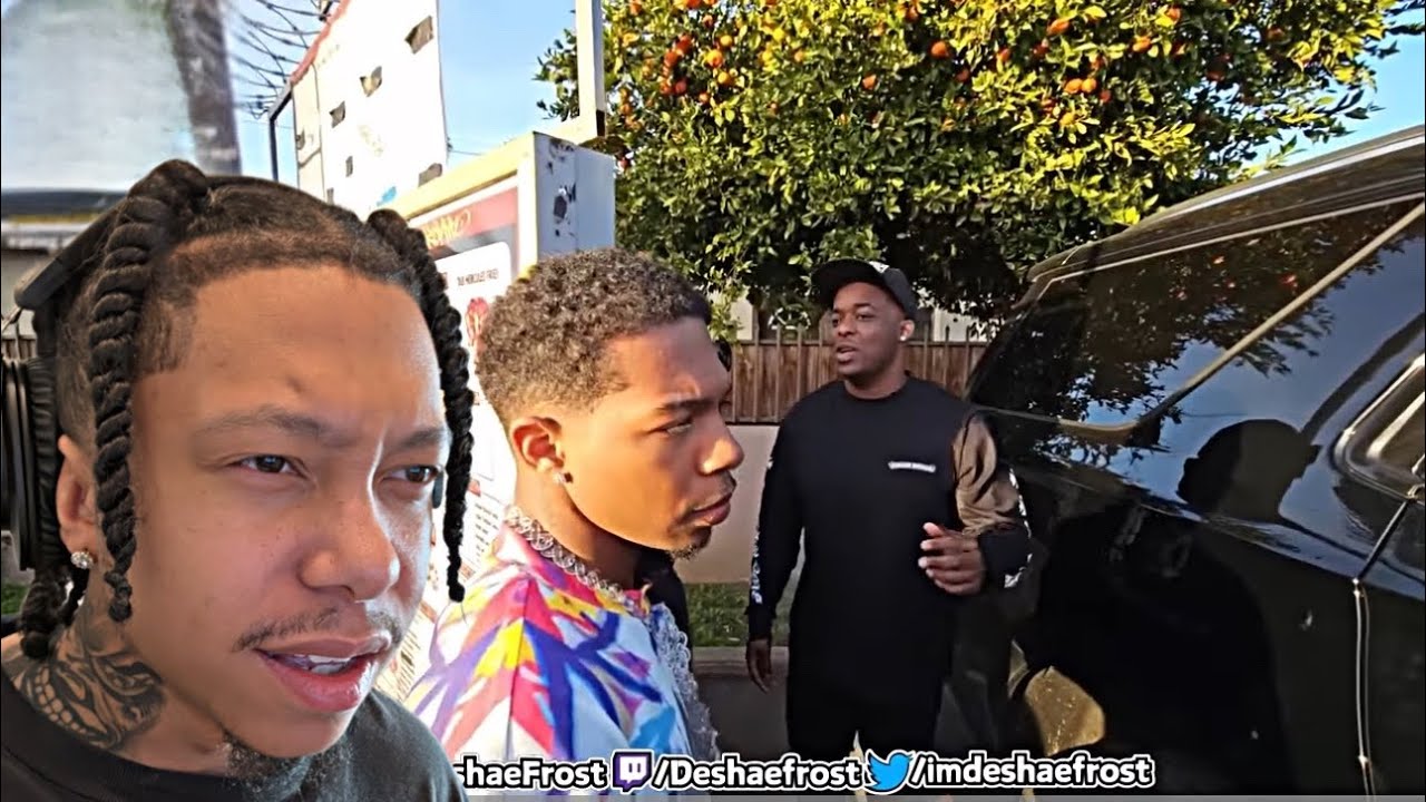 Primetime Hitla Reacts to Deshae & Dub Getting PRESSED By Rolling 60s in LA !