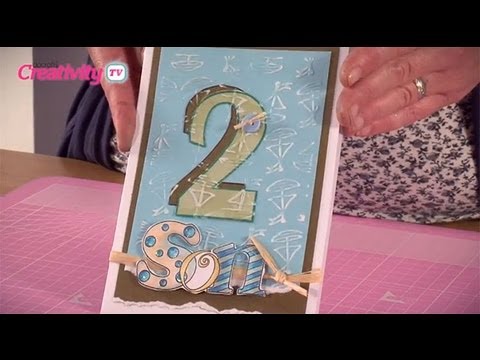 Handmade Birthday Card For A Boy Tutorial | docrafts Creativity TV ...