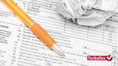 How to Amend Taxes That Are Already Filed - TurboTax Tax Tip Video