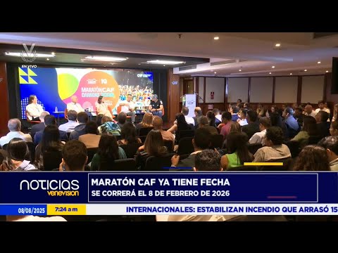 Video lomba Maratón CAF Caracas