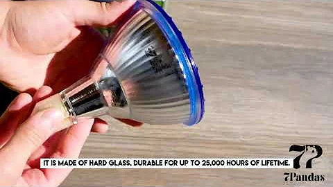 7Pandas Outdoor 14W True Color LED Par38 Flood Light Bulbs E26 Hard Glass Christmas Decoration