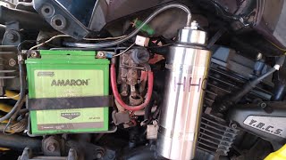 install HHO generator in motorcycle/yamaha fz s/ part 2