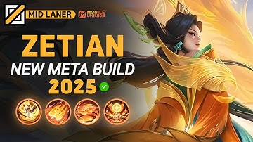 Zetian NEW META Build 2025, Emblem, and Best Hero Counters | Mobile Legends