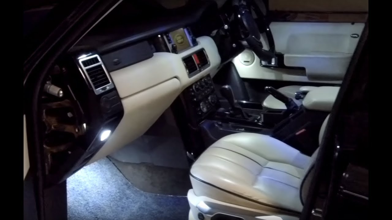Awesome Full Led Range Rover L322 Interior Light Kit Fitting Demo