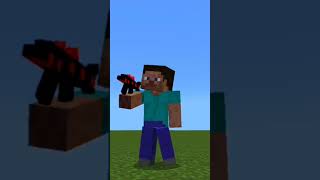 Minecraft | Evo Scar emote Aura 😱🤯🤯 #minecraft #steve #emote