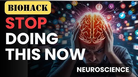Biohack: How Multitasking Destroys Your Brain | The Truth About Focus & Mental Fatigue.