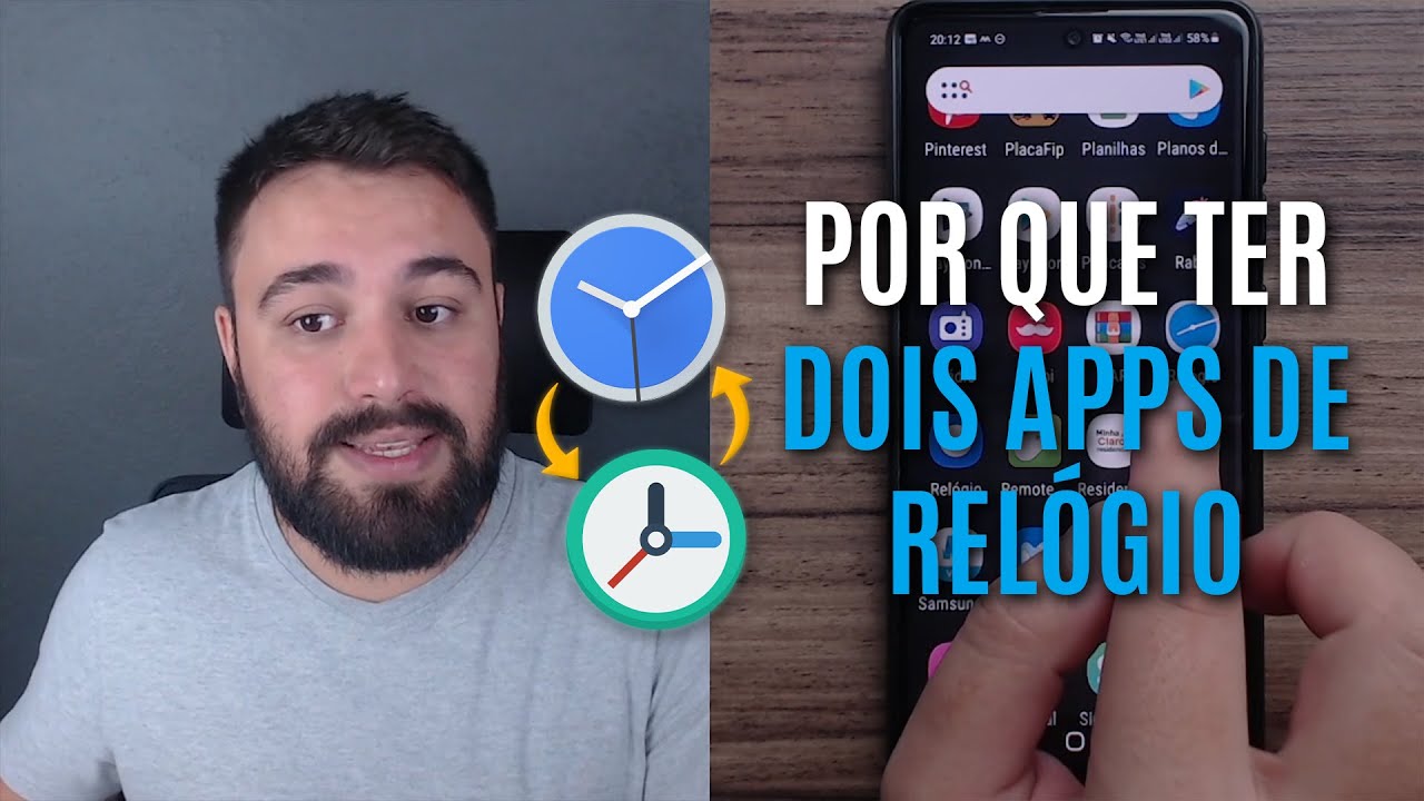 POR QUE INSTALAR OUTRO APP DE RELÓGIO NO CELULAR 