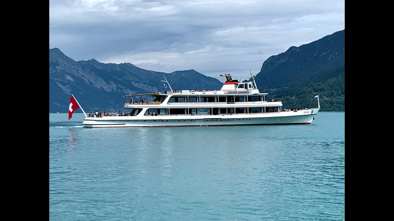 Boat Cruise on Lake Brienz Interlaken Switzerland YouTube