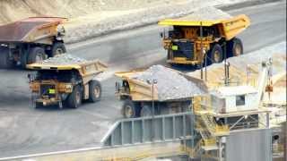 loading into the crusher   Bingham Canyon Copper Mine