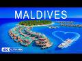 Maldives 4K Drone Footage 🇲🇻 Turquoise Lagoons, Luxury Islands & Tropical Paradise