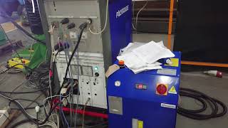 Polysoude pc600 with avc and bode welding positioner with bode column andboom function test