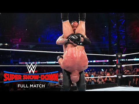 FULL MATCH - Undertaker vs. Triple H - No Disqualification Match: WWE Super Show-Down 2018