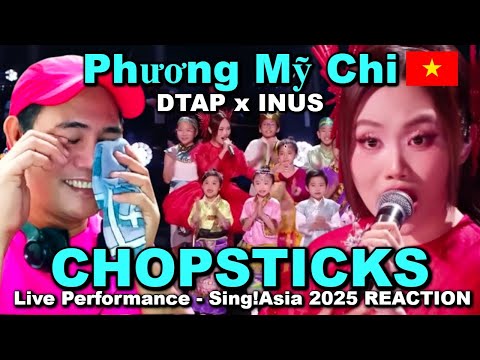 Phương Mỹ Chi x DTAP x INUS - Chopsticks - Sing!Asia 2025 REACTION