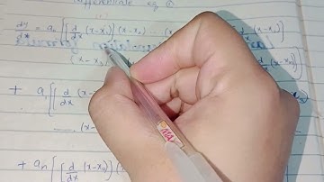 Lagrange Interpolation Formula |Proof | 1st and 2nd derivative formulas | Examples|Numerical methods