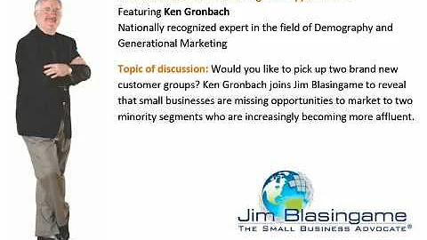 Jim Blasingame with Ken Gronbach October 4, 2011