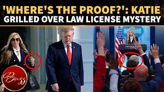 Information 'MOVED TO CHINA…': Katie Zacharia’s Bar Exam BOMBSHELL Sparks Fresh Questions After Rocky WH Debut Update