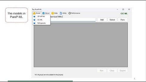 PureP ML : Software Overview - latest version