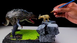 How to make a Giganotosaur diorama