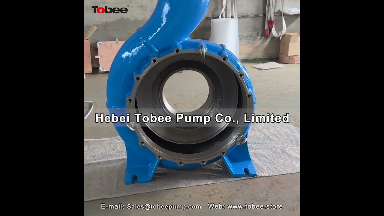 Andman® ACP300 700 Paper Pulp Centrifugal Pump Parts Volute Casing